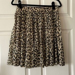 Kate Spade Leopard Print Skirt